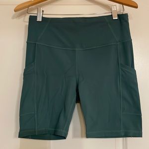 Prana green shorts